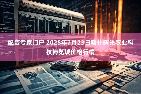 配资专家门户 2025年7月23日喀什曙光农业科技博览城价格行情